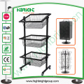 Metal Wire Spinner Display Rack for Hanging Items